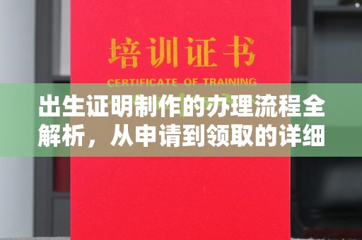 寻甸出生证明制作的办理流程全解析，从申请到领取的详细指南